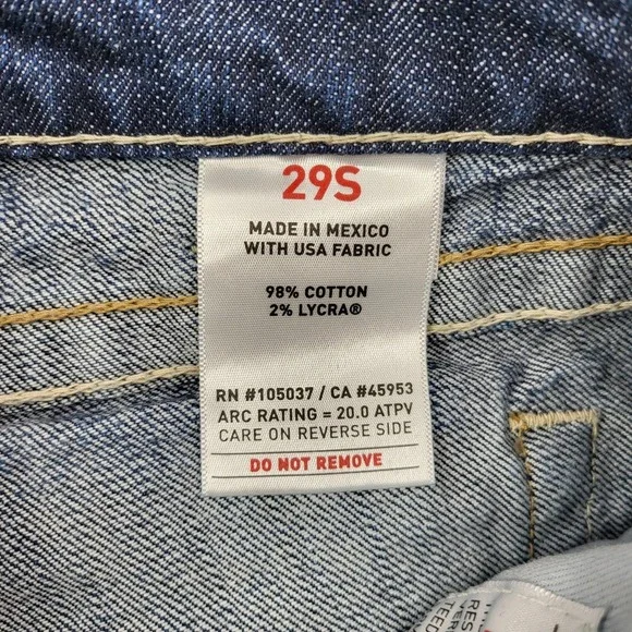 Ariat FR Work Mid Rise Bootcut Jeans Womens 29S Blue Medium Wash Denim - Picture 5 of 11